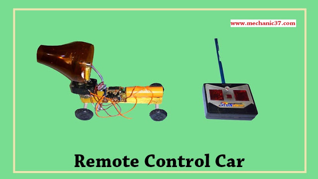 Home Made Remote Control Jet Car In Hindi