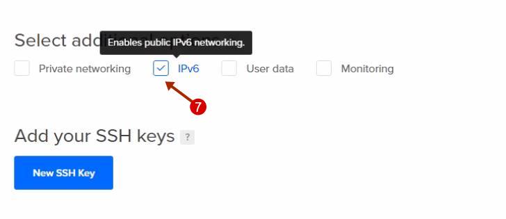 Ipv6 पर टिक करने